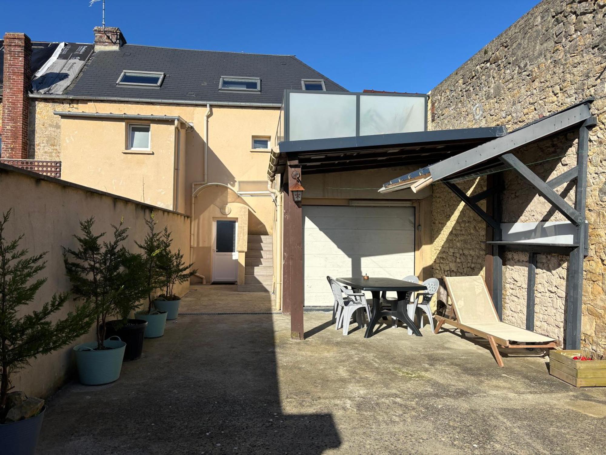 La Brise Marine Maison Renovee Cour Fermee Et Terrasse 800 M Plage Omaha Beach Avec Table De Ping Pong Proche Port En Bessin Vierville-sur-Mer Kültér fotó
